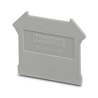 D-UK 4/10-NS 35 - Accessory, Phoenix UK Series DIN Rail Terminal Blocks, End Cover, UK - PHOENIX CONTACT