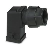 HC-STA-D07-HHFS-1SGM20-PL-BK - Heavy Duty Connector, Hood, Side Entry, Nylon (Polyamide) Body, 1 Lever, D7 - PHOENIX CONTACT