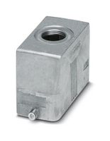 HC-STA-B16-HLFS-1TTM25-EL-AL - Heavy Duty Connector, Hood, Top Entry, Aluminium Body, 1 Lever, B16 - PHOENIX CONTACT