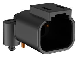 ATF13-2P-BM01 - Automotive Connector, Board Lock AT Series, Right Angle Receptacle, 2 Contacts, PCB Pin - AMPHENOL SINE/TUCHEL