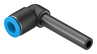 QSL-8HL - Pneumatic Fitting, Push-In L-Fitting, 14 bar, 8 mm, PBT (Polybutylene Terephthalate), QSL - FESTO