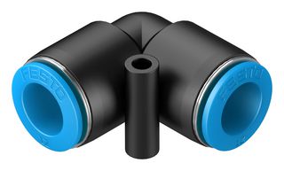 QSL-12 - Pneumatic Fitting, Push-In L-Fitting, 14 bar, 12 mm, PBT (Polybutylene Terephthalate), QSL - FESTO