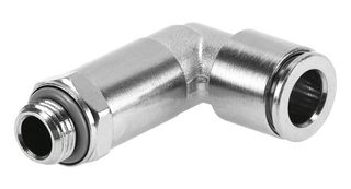 NPQH-LL-G38-Q10-P10 - Pneumatic Fitting, Push-In L-Fitting, G3/8, 20 bar, 10 mm, Brass, NPQH - FESTO