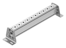 VABM-B10-20-G38-10-P53 - Common Supply Manifold, 10 Outlet, G3/8, VABM Series, VUVS Solenoid Valves/VTUS Valve Manifold Assy - FESTO