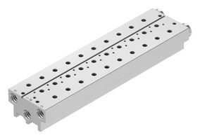 VABM-B10-20S-G14-10 - Manifold Block, 10 Outlet, G1/4, VABM Series, VUVS Solenoid Valves/VTUS Valve Manifold Assemblies - FESTO