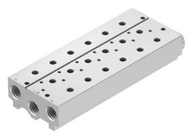 VABM-B10-30S-G12-6 - Manifold Block, 6 Outlet, G1/2, VABM Series, VUVS Solenoid Valves/VTUS Valve Manifold Assemblies - FESTO