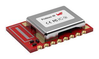 2611011024000 - Bluetooth Module, Proteus-III, V5.1, 2.402 GHz to 2.48 GHz, 2 Mbps,  -92 dBm, 1.8 V to 3.6 V - WURTH ELEKTRONIK