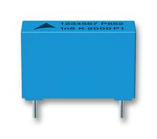 B32652J1472J000 - General Purpose Film Capacitor, Metallized PP, Radial Box - 2 Pin, 4700 pF, ± 5%, 700 V, 1.6 kV - EPCOS