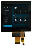 MDT0400E1ISC-RGB - TFT LCD, 4 ", 480 x 480 Pixels, Square, RGB, 3.3V - MIDAS