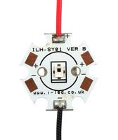 ILH-IS01-85SN-SC201-WIR200. - IR Emitter Module, 1 Chip, 850 nm, ± 60° (120°), 370 mW/Sr, 200 mm Red & Black, Star PCB - INTELLIGENT LED SOLUTIONS