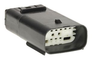 160112-6001 - Automotive Connector Housing, MX150 160112, Plug, 12 Ways - MOLEX