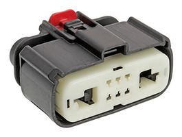 160078-3006 - Automotive Connector Housing, MX150 160078, Receptacle, 8 Ways - MOLEX