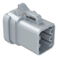 ATP06-6S-MM01 - Automotive Connector Housing, w/ End Cap, ATP, Plug, 6 Ways - AMPHENOL SINE/TUCHEL