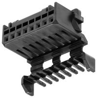 205979-2031 - Connector Housing, Black, Micro-One 205979, Receptacle, 3 Ways, 2 mm - MOLEX