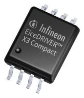 1ED3122MC12HXUMA1 - Gate Driver, 1 Channels, High Side, IGBT, MOSFET, SiC MOSFET, 8 Pins, WSOIC - INFINEON
