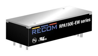 RPA150E-4848SEW/P - Isolated Through Hole DC/DC Converter, ITE, 6:1, 150 W, 1 Output, 48 V, 9 A - RECOM POWER