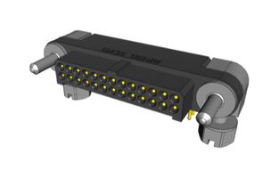 MHDAS2M026YCE11 - Pin Header, Board-to-Board, 1.27 mm, 2 Rows, 26 Contacts, Through Hole Right Angle, MHDAS - AMPHENOL SOCAPEX