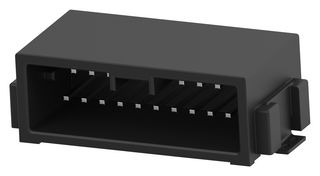 1-2834465-6 - Pin Header, Wire-to-Board, 1.8 mm, 2 Rows, 16 Contacts, Surface Mount Right Angle, Dynamic Mini - TE CONNECTIVITY