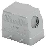 T1319320125-000 - Heavy Duty Connector, Hood, Side Entry, Aluminium Alloy Body, 2 Lever - TE CONNECTIVITY