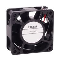06025VA-12M-AA-00 - DC Axial Fan, 12 V, Square, 60 mm, 25 mm, Ball Bearing, 24 CFM - NMB TECHNOLOGIES