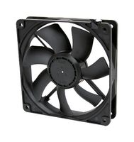 11925SA-12R-EA-D0 - DC Axial Fan, 12 V, Square, 119 mm, 25 mm, Ball Bearing, 128.2 CFM - NMB TECHNOLOGIES