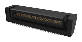 B4071B7L111260E100 - Mezzanine Connector, Receptacle, 0.8 mm, 2 Rows, 60 Contacts, Surface Mount Right Angle - AMPHENOL COMMUNICATIONS SOLUTIONS