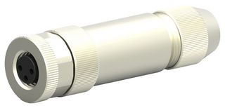 T4010019031-000 - Sensor Connector, M8, Female, 3 Positions, Screw Socket, Straight Cable Mount - TE CONNECTIVITY
