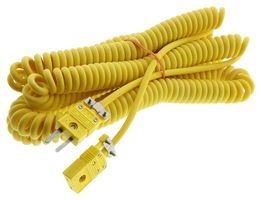 RSC-K-4-4-5 - Sensor Cable, K Type Thermocouple Plug, K Type Thermocouple Receptacle, 2 Positions, 1.2 m, 4 ft - OMEGA