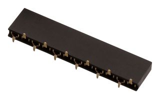 61001213321 - PCB Receptacle, Board-to-Board, 2.54 mm, 1 Rows, 12 Contacts, Surface Mount Straight, WR-PHD - WURTH ELEKTRONIK