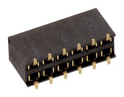61032621821 - PCB Receptacle, Board-to-Board, 2.54 mm, 2 Rows, 26 Contacts, Surface Mount Straight, WR-PHD - WURTH ELEKTRONIK