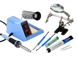 MP740850 - Soldering Station, 48 W, 240 VAC, EU, 480 °C - MULTICOMP PRO