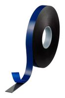 07078-00009-24 - Foam Tape, Double Sided, Acrylic, Black, 18 m x 12 mm - TESA
