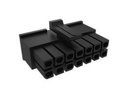 10127716-04LF - Connector Housing, FCI Minitek Pwr 3.0 Series, Receptacle, 4 Ways, 3 mm - AMPHENOL COMMUNICATIONS SOLUTIONS