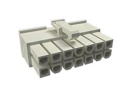 10127815-08LF - Connector Housing, FCI Minitek Pwr 4.2 Series, Receptacle, 8 Ways, 4.2 mm - AMPHENOL COMMUNICATIONS SOLUTIONS