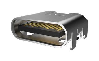 10137065-00021LF - USB Connector, USB Type C, USB 3.1, Receptacle, 24 Ways, Surface Mount, Right Angle - AMPHENOL COMMUNICATIONS SOLUTIONS