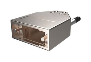 8655MH1501LF - D Sub Backshell, DA, 180°, Zinc Body - AMPHENOL COMMUNICATIONS SOLUTIONS