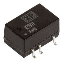IES0115S15 - Isolated Surface Mount DC/DC Converter, ITE, 1:1, 1 W, 1 Output, 15 V, 67 mA - XP POWER