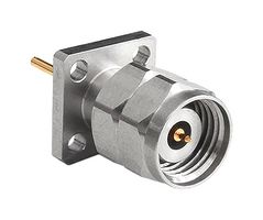 RF240A4PCCGM - RF / Coaxial Connector, 2.4mm Coaxial, Straight Flanged Plug, Solder, 50 ohm, Beryllium Copper - BULGIN LIMITED