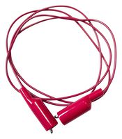 BU-3030-A-24-2 - Alligator Clip Test Lead, 24 ", 609.6 mm, Red, 10 A, 300 V, Mueller Electric - BU-3030 Series - MUELLER ELECTRIC