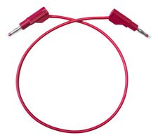BU-P4911B-36-2 - Banana Test Lead, 4mm Stackable Banana Plug, Retractable Sleeve - MUELLER ELECTRIC