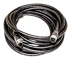 BU-1404940 - Sensor Cable, A Coding, M12 Plug, M12 Receptacle, 12 Positions, 5 m, 16.4 ft - MUELLER ELECTRIC