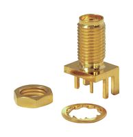 BU-1420701871 - RF / Coaxial Connector, SMA Coaxial, Straight Jack, Solder, 50 ohm, Beryllium Copper - MUELLER ELECTRIC