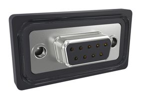 L17ED09S00 - D Sub Connector, Standard, Receptacle, L17ED Series, 9 Contacts, DE, Solder Cup - AMPHENOL COMMUNICATIONS SOLUTIONS