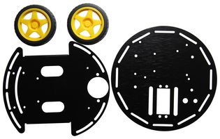 ROB0005 - Robotic Kit, 2WD Mobile Platform, Arduino, 55 mm X 48.3 mm X 23 mm - DFROBOT