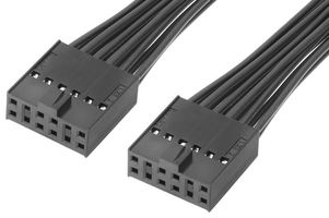 219658-1123 - Cable Assembly, C-Grid III Receptacle to C-Grid III Receptacle, 12 Ways, 2.54 mm, 2 Row, 300 mm - MOLEX