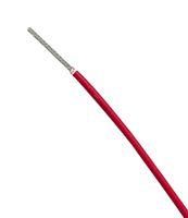 99M0111-24-2 - Wire, Polyester, Red, 24 AWG, 0.2 mm², 328 ft, 100 m - RAYCHEM - TE CONNECTIVITY