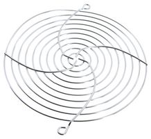 G172-10LN - Fan Finger Guard, Steel - Wire Form, 172mm Axial Fans, 162 mm, Bright Nickel Chrome, G172 Series - ORION FANS