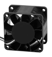 OD6038-12HBVXC - DC Axial Fan, 12 V, Square, 60 mm, 38 mm, Ball Bearing, 67.8 CFM - ORION FANS