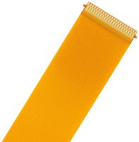 15032-0219 - FFC / FPC Cable, 19 Core, 0.3 mm, Same Sided Contacts, 2 ", 51 mm, Brown, Orange - MOLEX