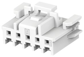 1-2350224-5 - Connector Housing, Natural, Key A, SGI 2.0 Series, Plug, 5 Ways, 2 mm - TE CONNECTIVITY